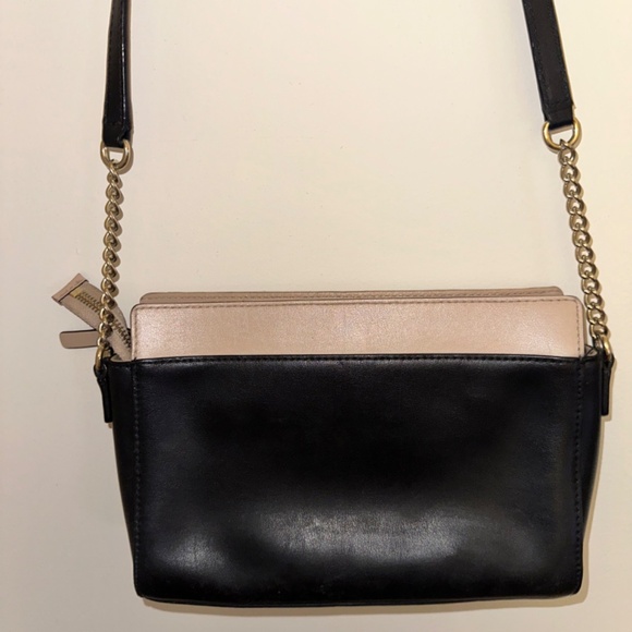 KATE SPADE Two Tone Purse, Black and Pink - Picture 4 of 6